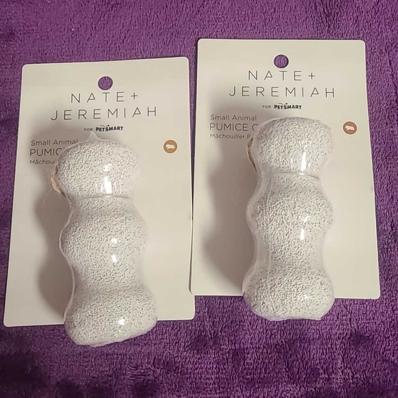 Nate + Jeremiah Small Animal Pumice Chew, Set of 2 - Picture 1 of 3